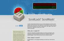 Scrolllock monitor