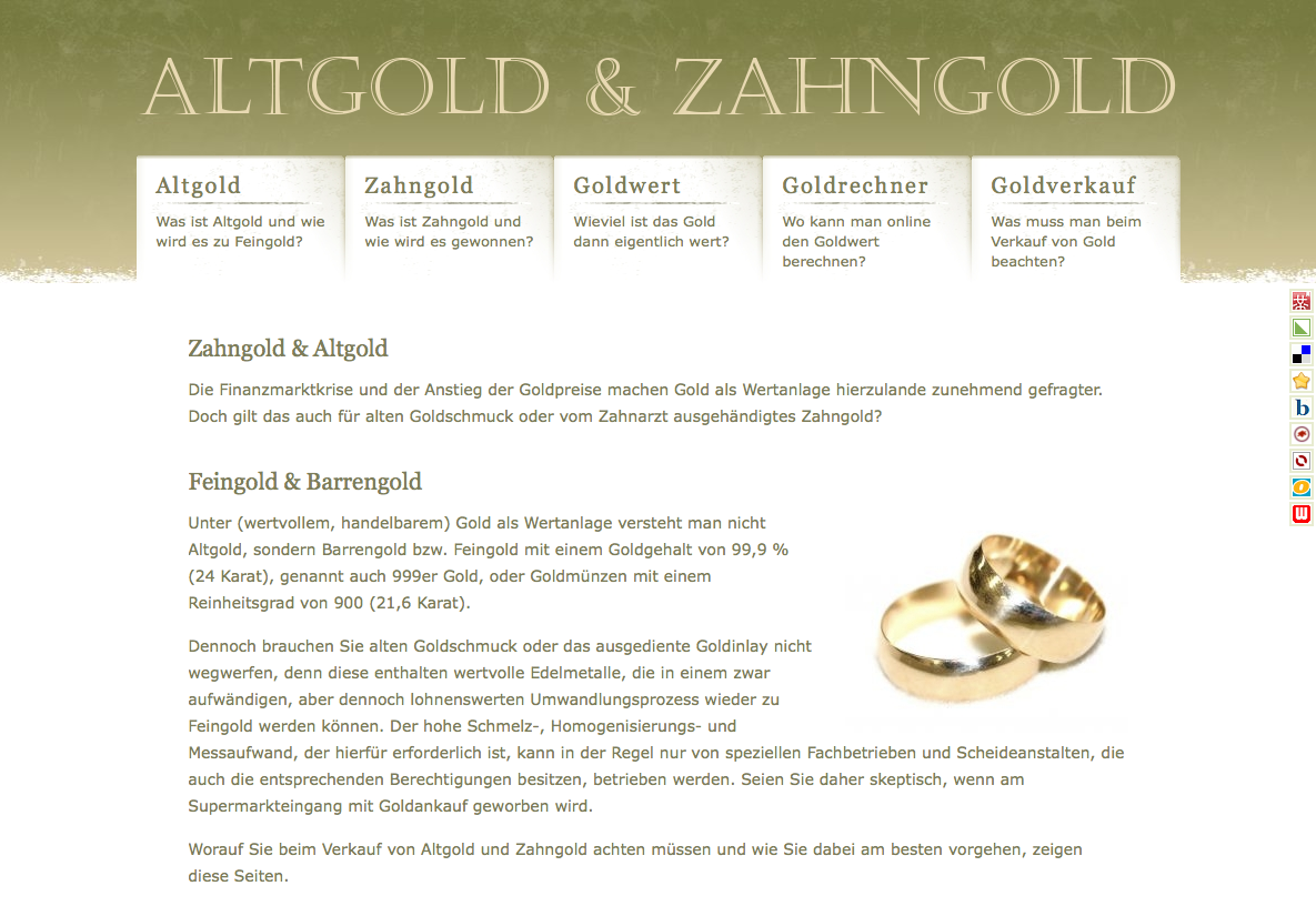 Altgold & Zahngold