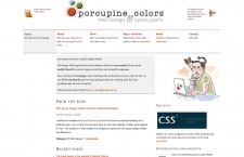 porcupine colors