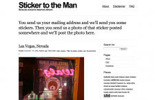 Sticker to the Man
